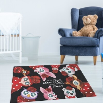 Rose Tumbler Carpet - Square