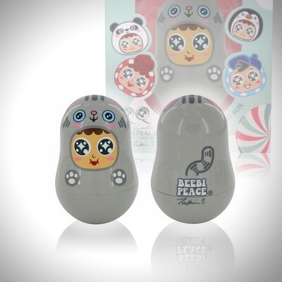 QQ Tumbler Paper Clips Box - Cat
