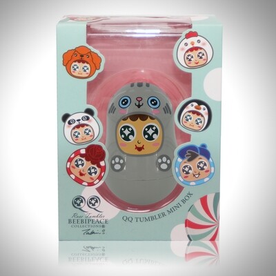 QQ Tumbler Paper Clips Box - Cat