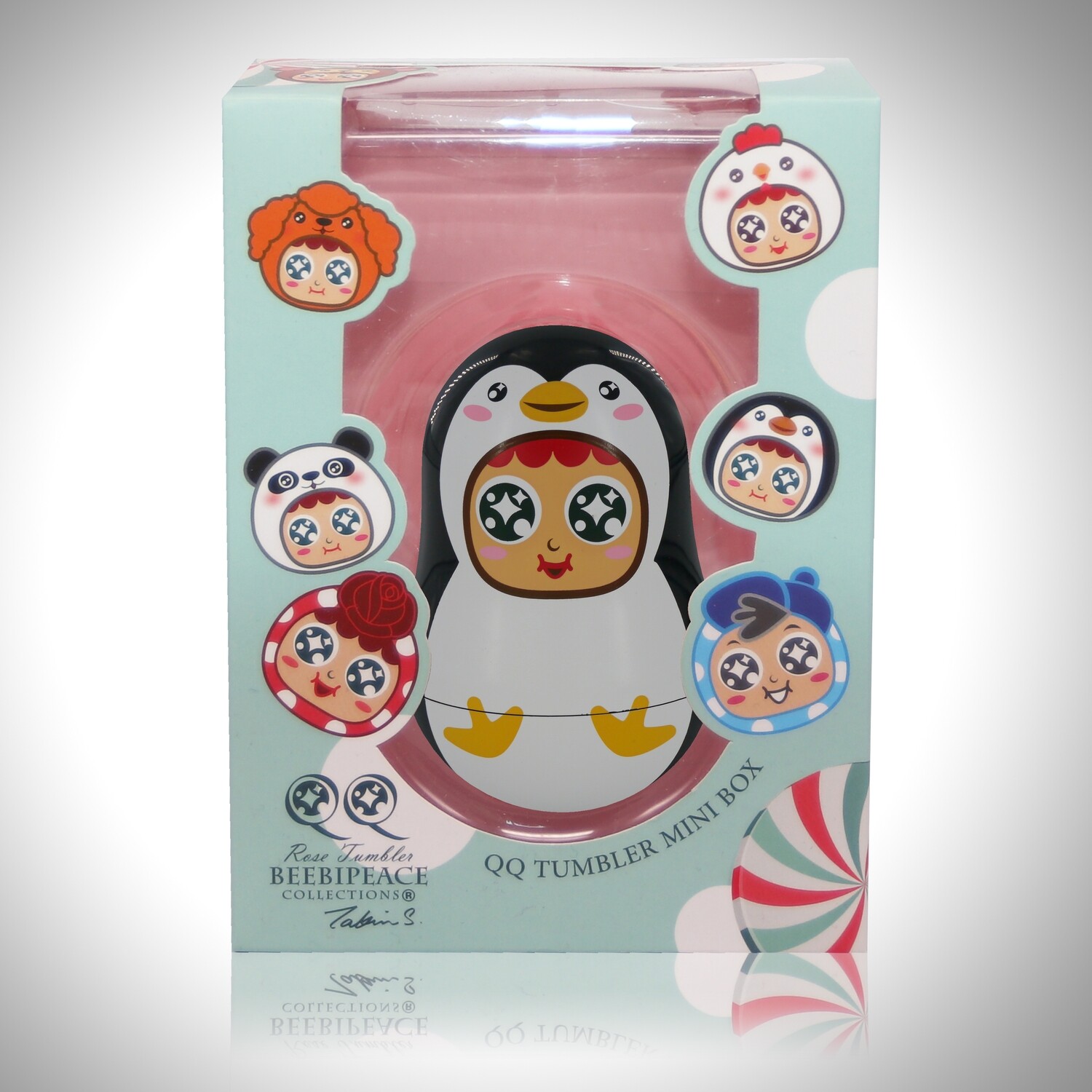 QQ Tumbler Paper Clips Box - Pengium