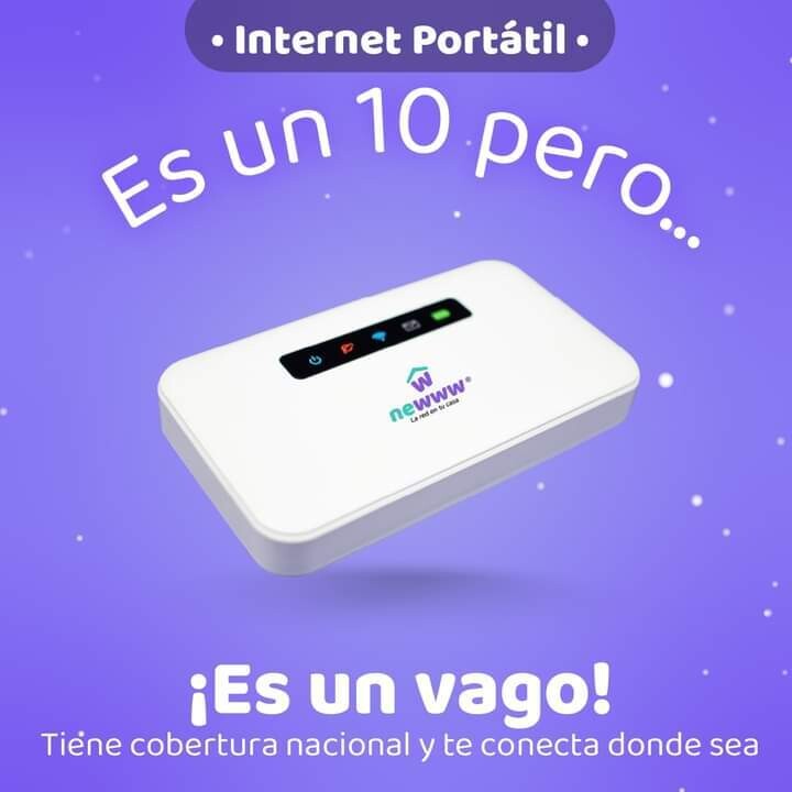 INTERNET MOVIL ( MIFI ) 4G Portatil