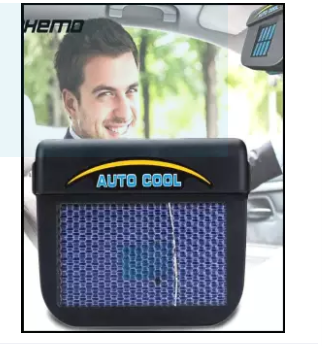 New High Power Solar Car Auto Cool Fan Cooler Air Vent Radiator