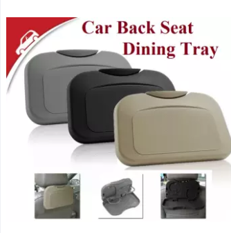 Pack of 2 Car Seat Dining Tray with Cup Holder