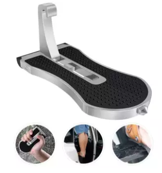 U Shaped Latch Car Assisted Folding Rooftop Foot Pedal for Jeep