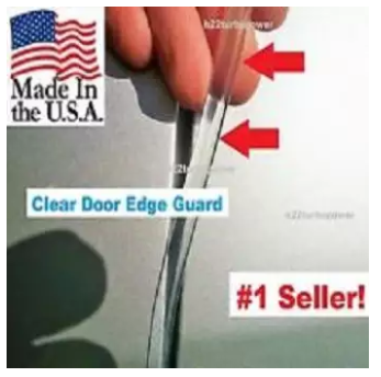 Car Door Protector Line Couple Series Transparent