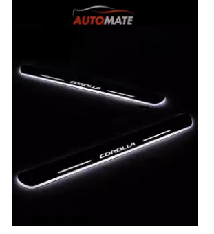 Toyota Corolla Sill Plates With Led Bar - Model 2010-18