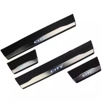 Honda City Sill Plates with LED Bar- Model 2009-18