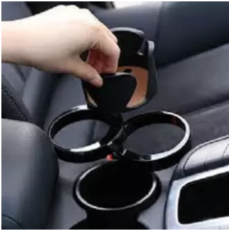 Multi-function Portable Ashtray Cup Holder