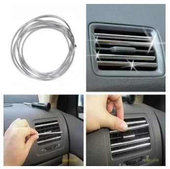 U-Shape Air Conditioning Vent Outlet Grille Decoration Strip