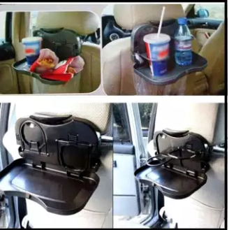 Folding Car Back Seat Table/Drink Food Rack/Cup Holder