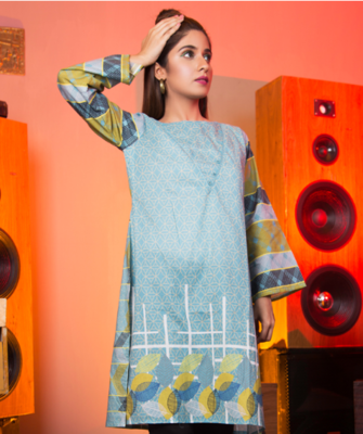 BAHARA DIGITAL PRINTED KURTI