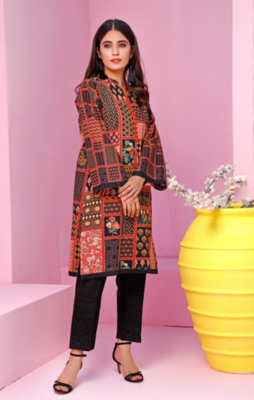 One Piece Lawn Unstitched ShirtPrinted Lawn Shirt: 3 Meters..