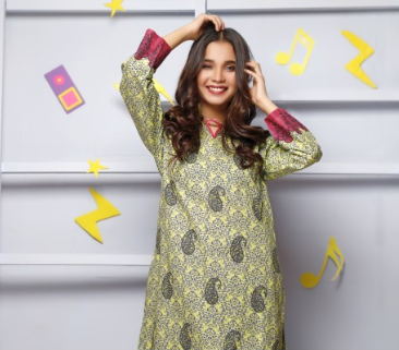 BLINK DIGITAL PRINTED KURTI