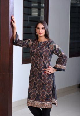 CHEV DECO DIGITAL PRINTED KURTI