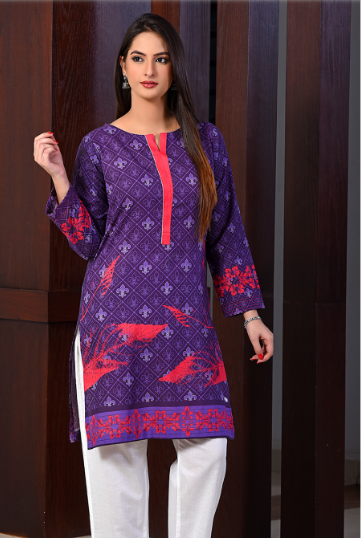REDPLE DIGITAL PRINTED KURTI