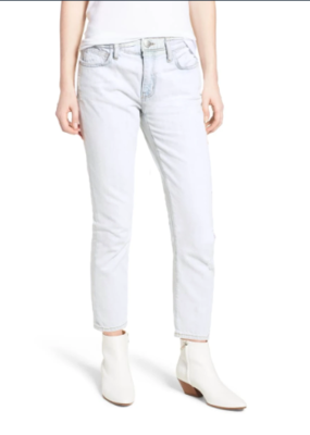 Women's Light Wash Straight Fit Denim