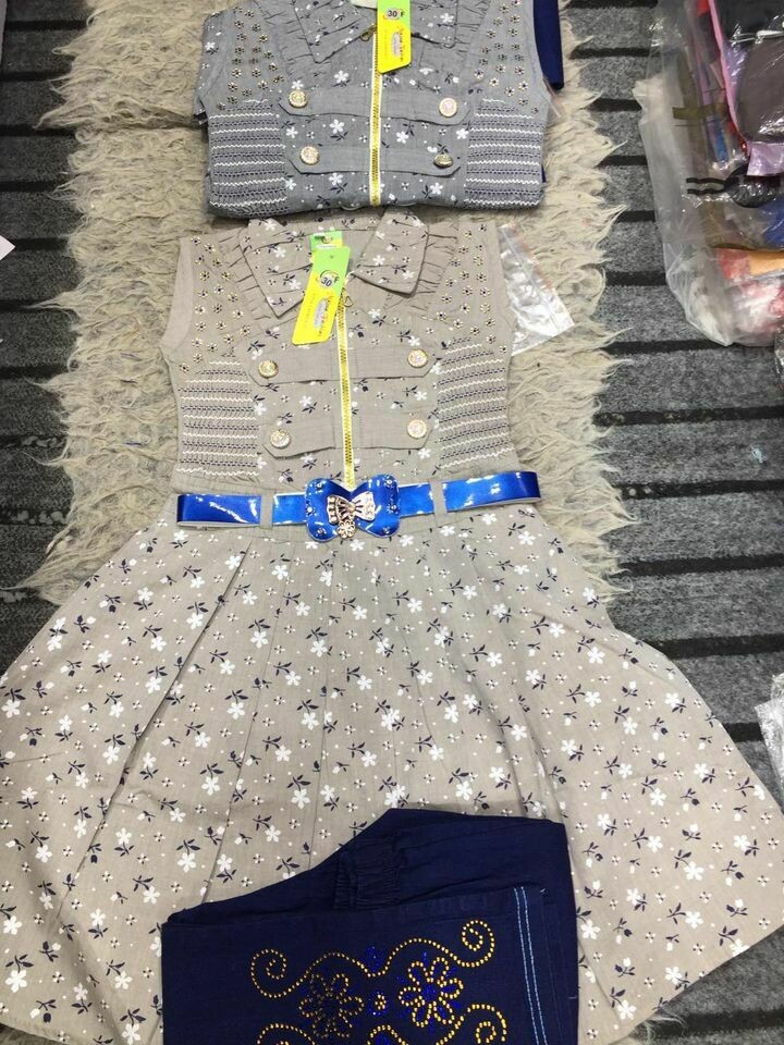 Stylish Frock with Capri