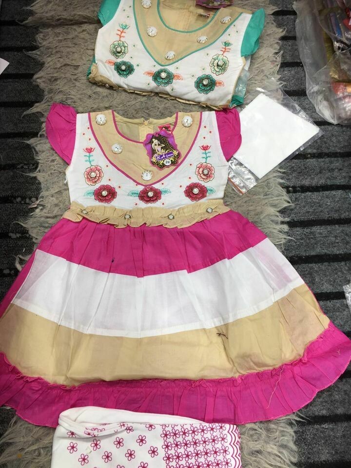 Girls Frock with tights