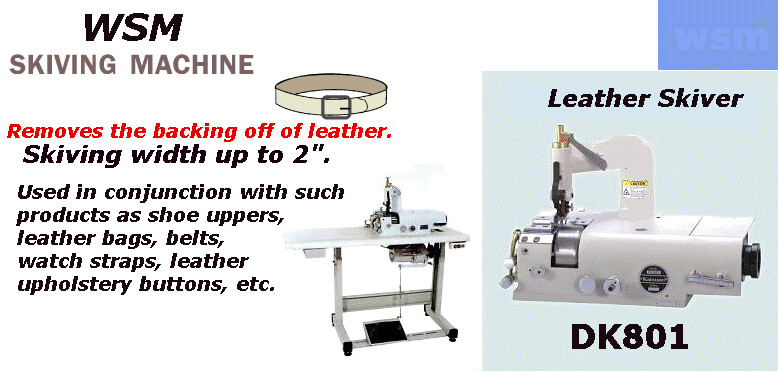 WSM Leather Skiver model DK801