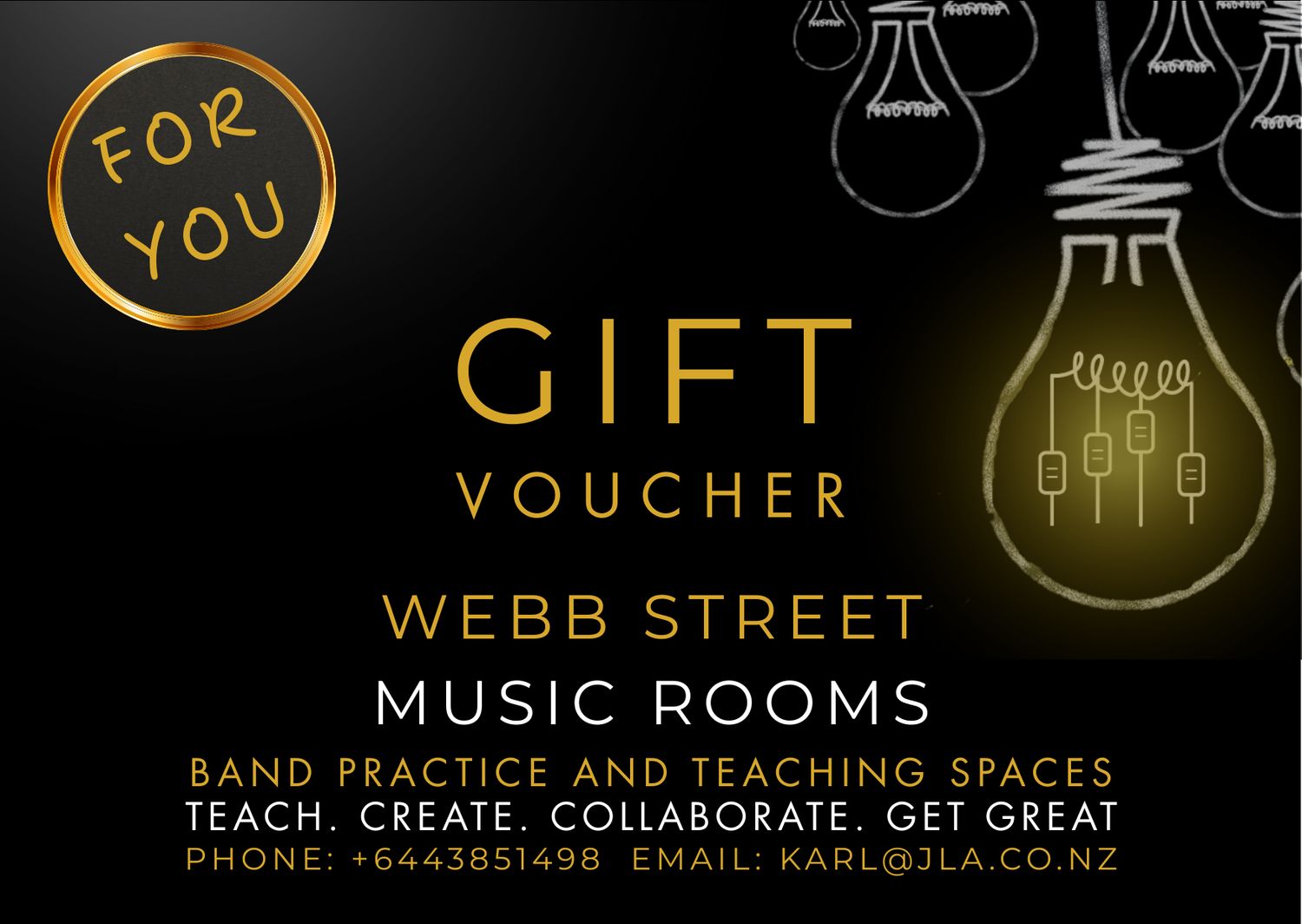 Gift Card - Varying Values