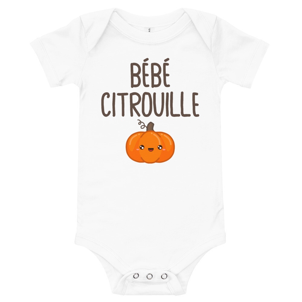 Bébé citrouille - Baby One Piece