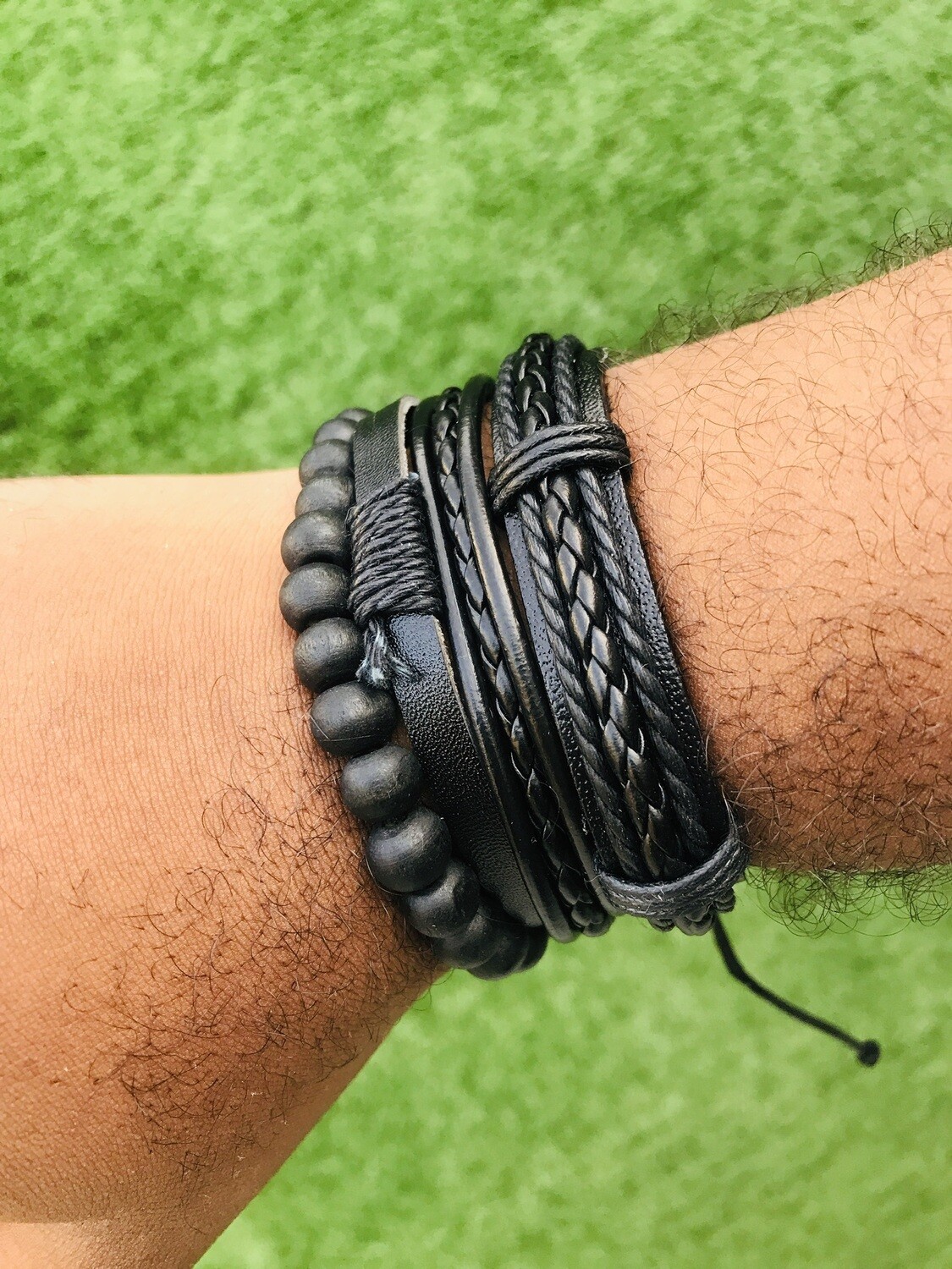 Pulseras de hombre de cuero Pulseras de hombre de cuero