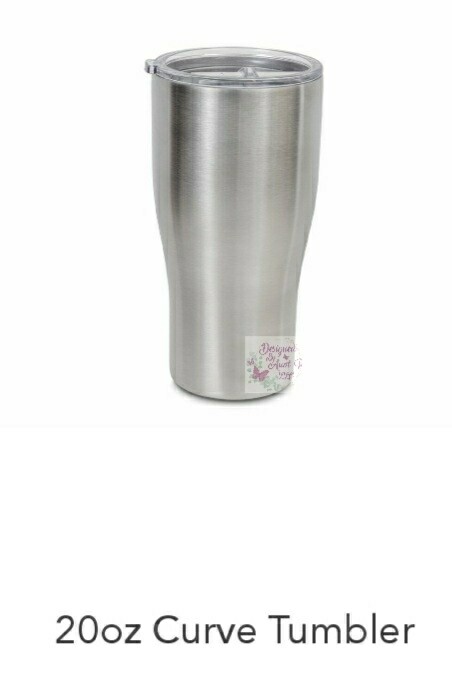 20 oz Custom design tumbler
