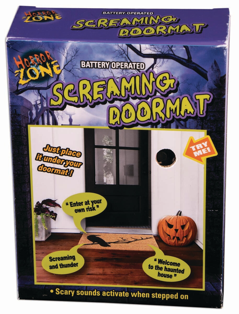 Screaming Door Mat