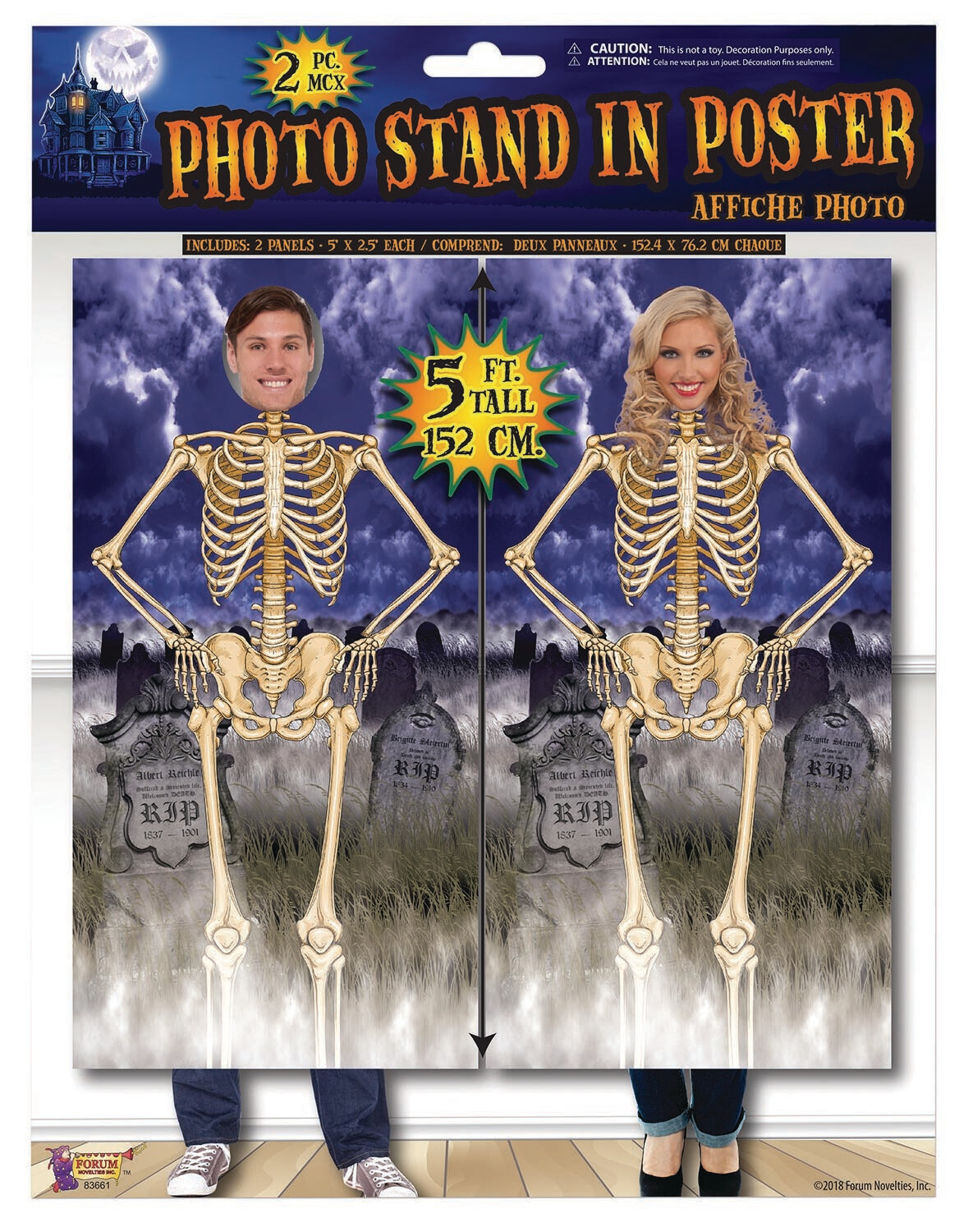 Skeleton Stand-In Poster