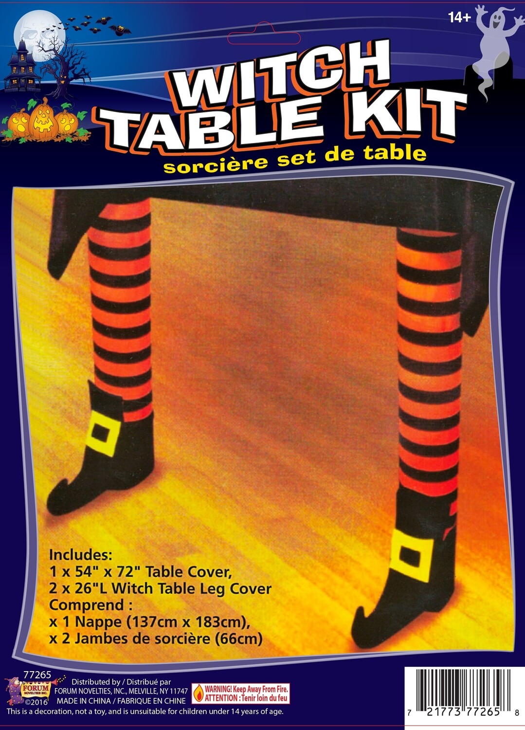 Witch Leg Table Cover