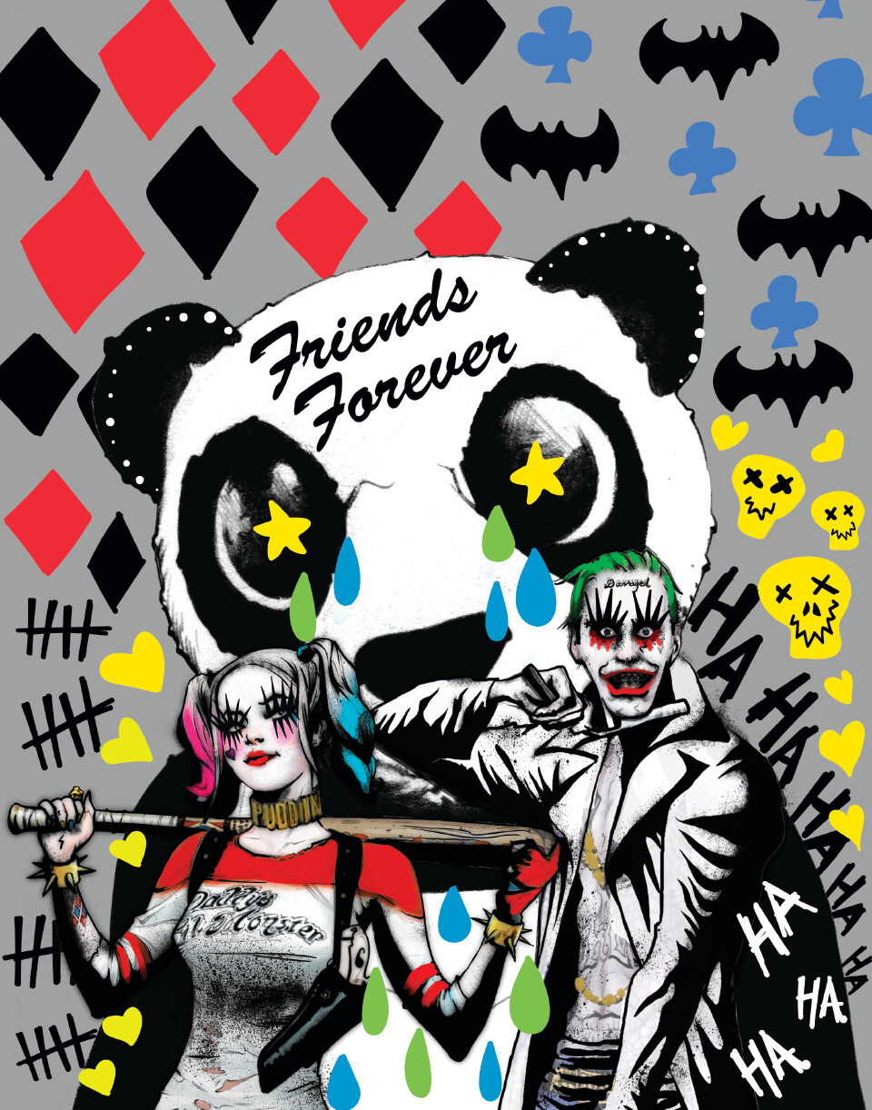 Suicide Squad Friends Forever Sign