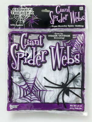 GID - Spider Webs - w/2 Spiders