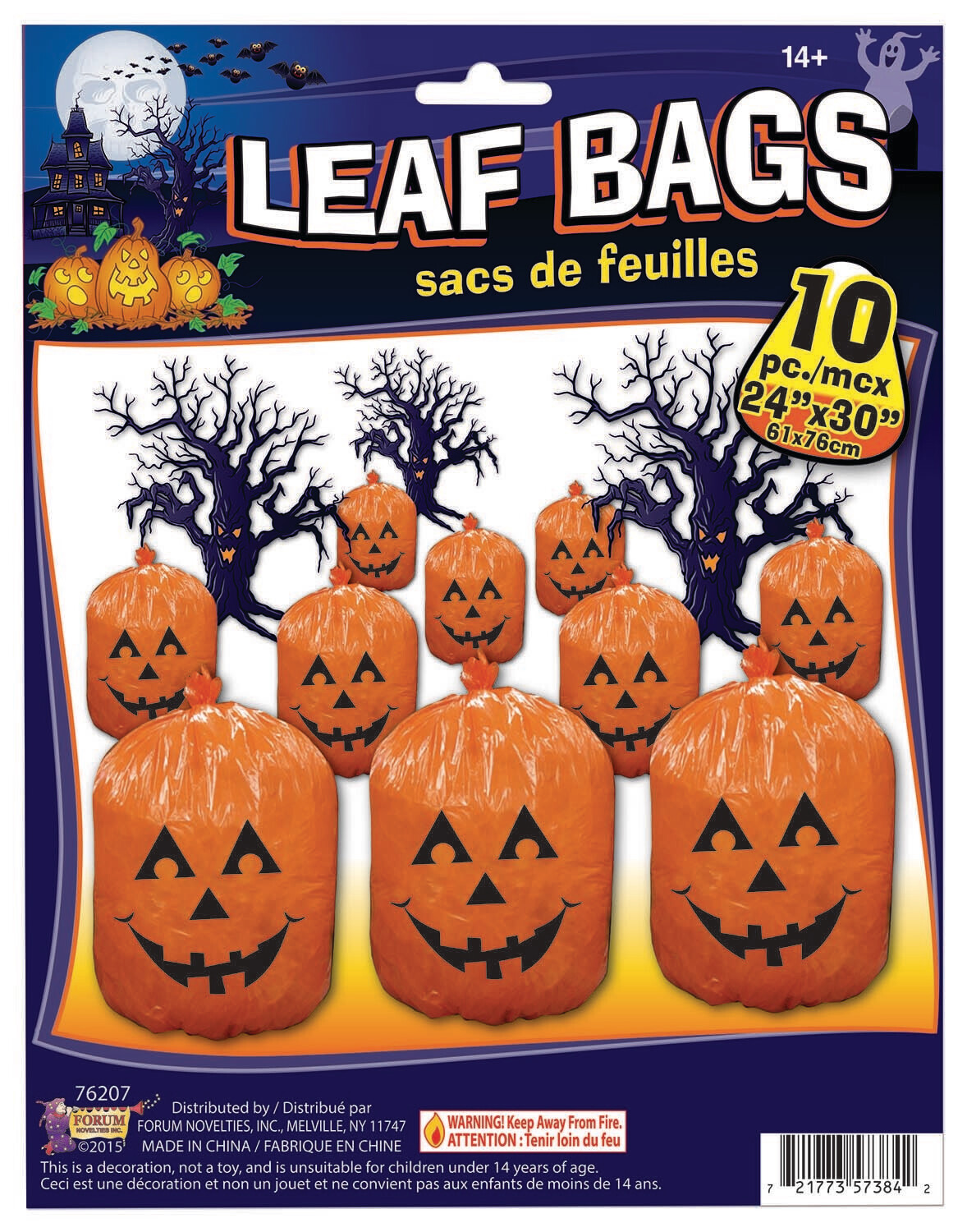 Leaf Bags - Pumpkin