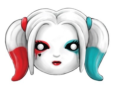 Suicide Squad Harley Quinn Facemask