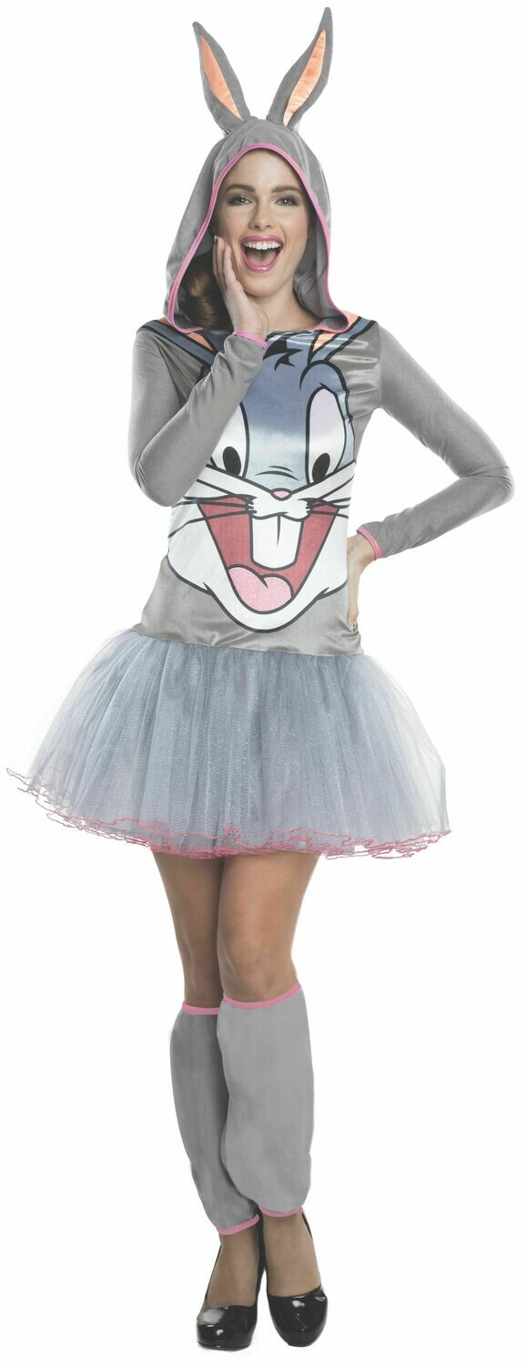 Hooded Tutu Dress Bugs Bunny Costume