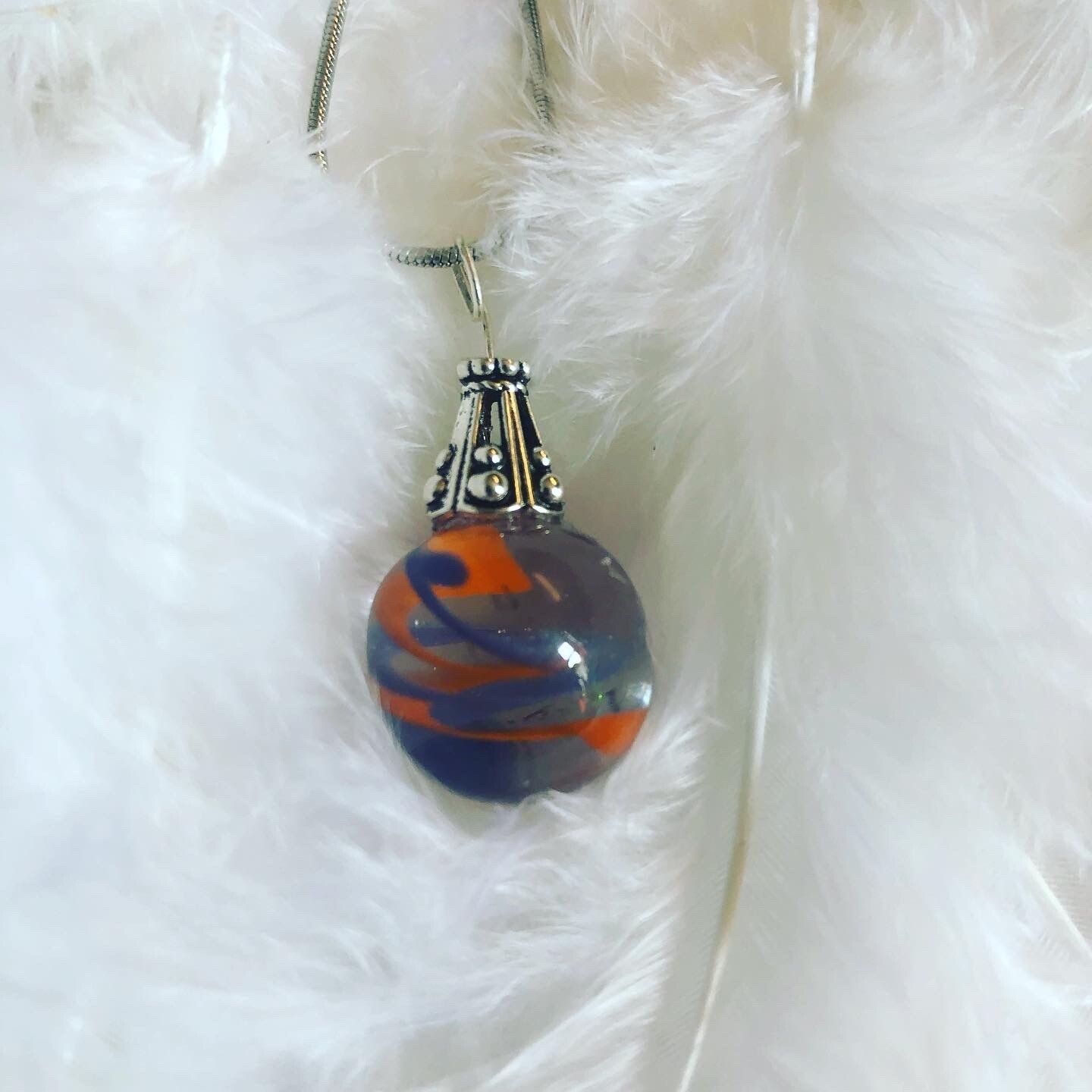 OrangBlu marble pendant
