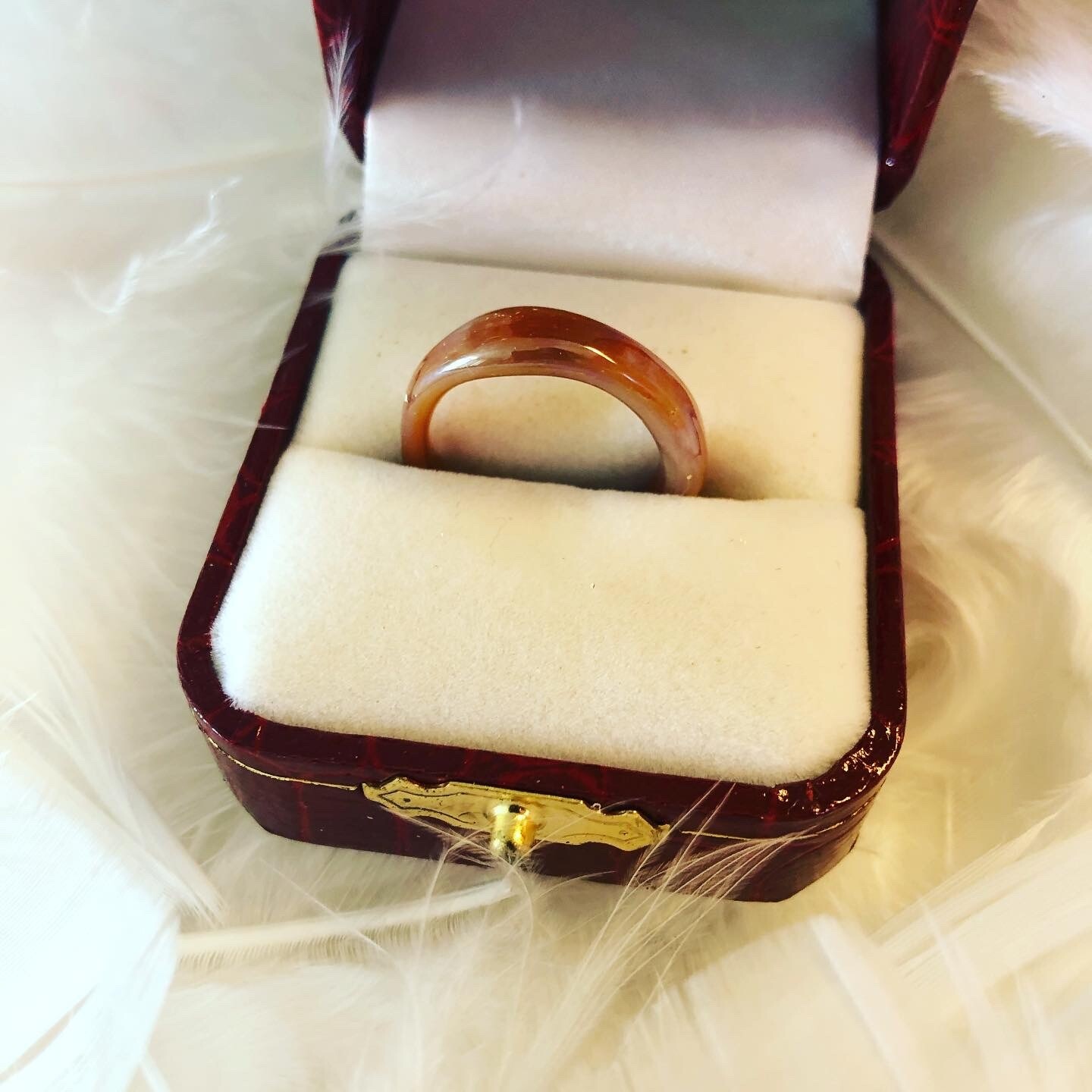AmberPurple ring
