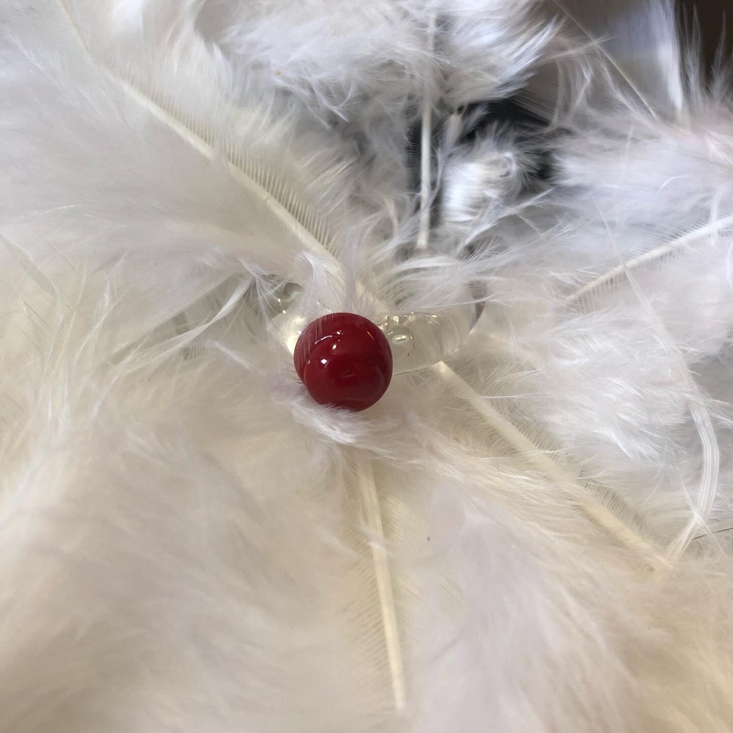 FauxRuby ring