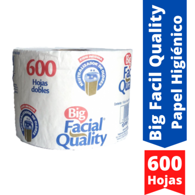 Big Quality, Papel Higiénico  6 rollos