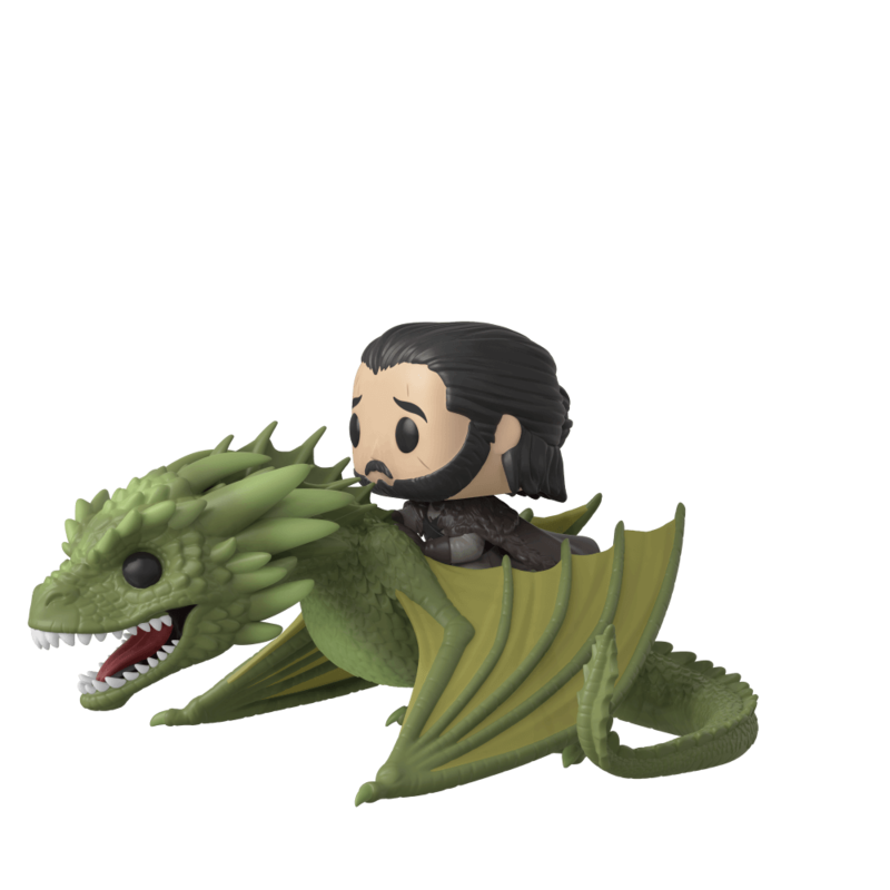 GAME OF THRONES JON SNOW WITH RHAEGAL FUNKO POP! RIDE