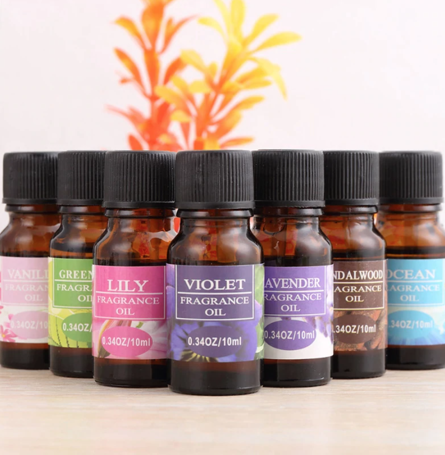 6-Pack Plant &amp; Fruit Essential Oil Aromatherapy healing Fragrance Air Freshener