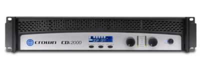 Crown Audio CDi 2000 Two-Channel Commercial Amplifier (800W/Channel at 4 Ohms, 70V/140V)