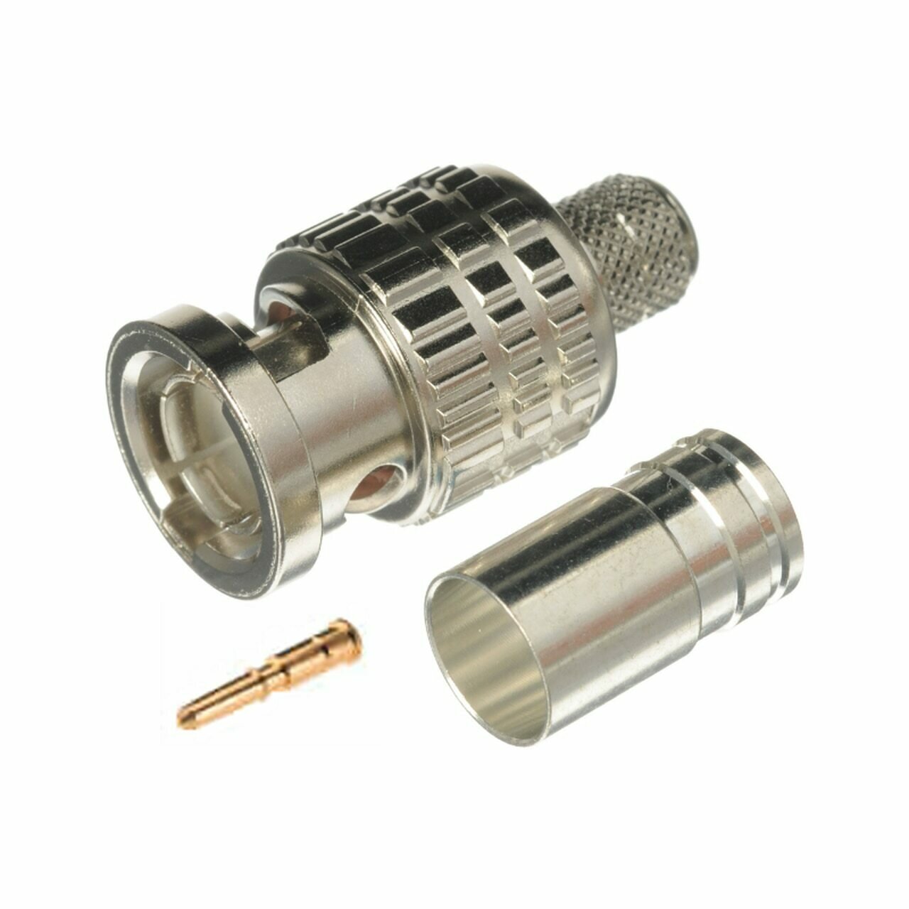 Canare BCP-B5F 75 Ohm BNC Connector, Straight Crimp Plug, 5CF