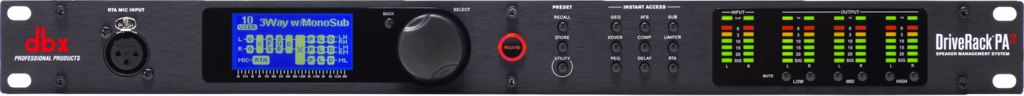 dbx DriveRack PA2 Complete Loudspeaker Management System
#DBPA2 MFR #DBXPA2-V