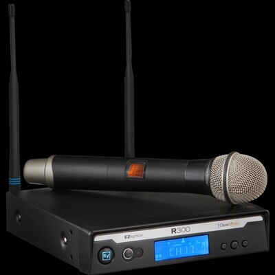 Electro-Voice R300-HD Wireless Handheld Microphone System (C: 516 to 532 MHz)
#ELR300HD • MFR #F.01U.306.180