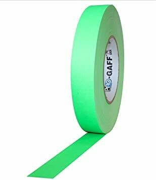 ProTapes Pro Gaff Adhesive Tape (1" x 50 yd, Fluorescent Green)
#PRG125MFLGRN MFR #001UPCG125MFLGRN