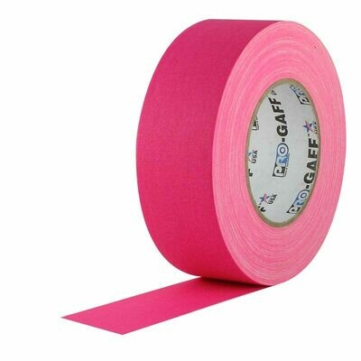 ProTapes Pro Gaffer Tape (2" x 50 yd, Fluorescent Pink)
#PRGT50FP MFR #001UPCG250MFLPIN