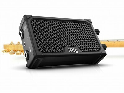 IK Multimedia iRig Nano Amp Battery-Powered Micro Amplifier and Interface for Mobile Devices (Black) #IKNANOB MFR #IP-IRIG-NANOAMP-IN