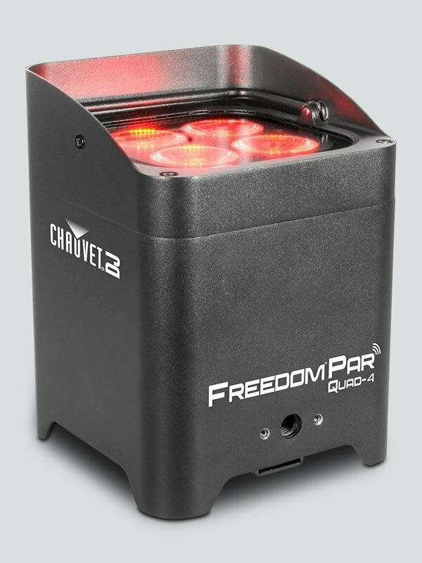 CHAUVET DJ Freedom Par Quad-4 Battery-Powered RGBA LED PAR with Wireless DMX