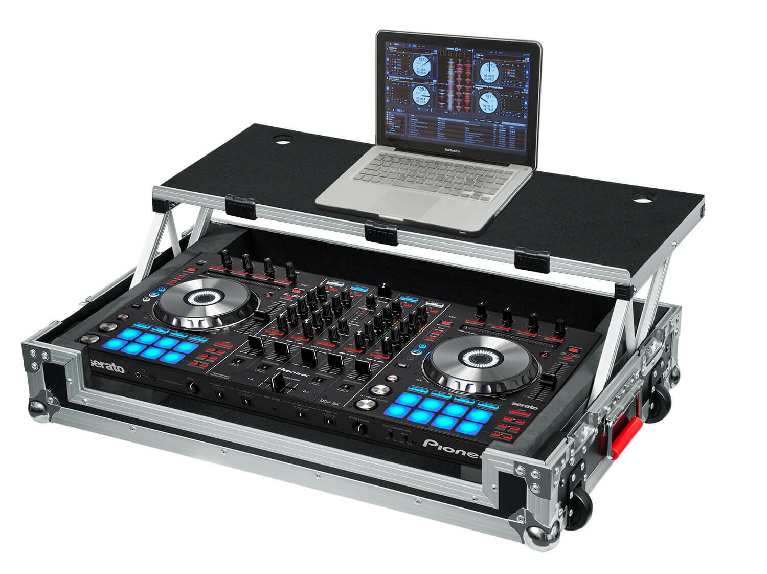 Gator Cases G-Tour Road Case Custom Fit for Pioneer DDJ-SX Controller (Black) 
#GAGTRDSPDJSX MFR #G-TOURDSPDDJSXRX
